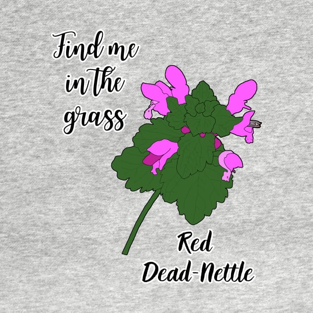 Find me in the grass... Red Dead-Nettle by Kamila's Ideas